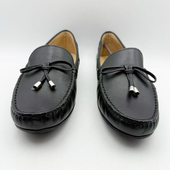 Marc Joseph New York Womens Riverview Loafers US 9.5 M Black Leather NIB - Picture 6 of 12